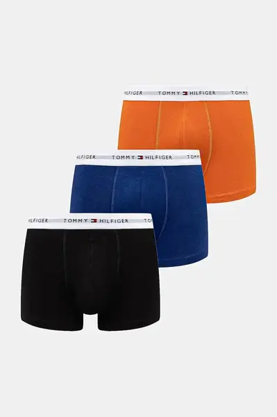 Tommy Hilfiger boxerky pánske bavlnené s elastanom 3-pak