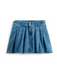 Tommy Jeans Sukňa  modrá denim