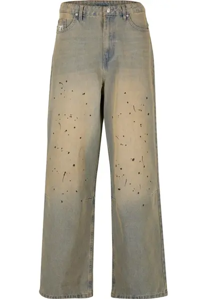 Karl Kani Džínsy  modrá denim