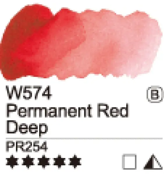 Akvarelová barva Mijello 15ml – 574 Permanent Red Deep