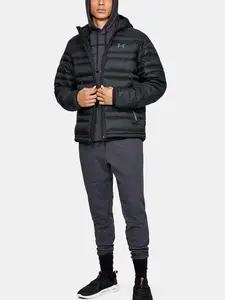 Bunda Under Armour Armour Down Hooded Jkt - čierna