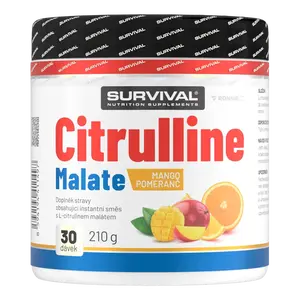 Survival Citrulline Malate 210 g mango-pomeranč