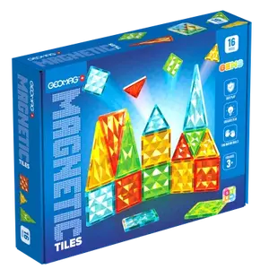Geomag Magnetic Tiles 16 dílků