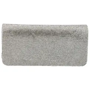 Dámské psaníčko stříbrné - Michelle Moon Lamia stříbrná