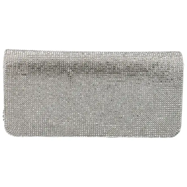 Dámské psaníčko stříbrné - Michelle Moon Lamia stříbrná