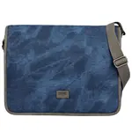 Velká modrá moderní taška na notebook - Lee Cooper Aesculapius