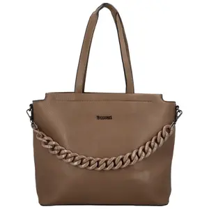 Dámská kabelka přes rameno světle hnědá - Coveri Signe