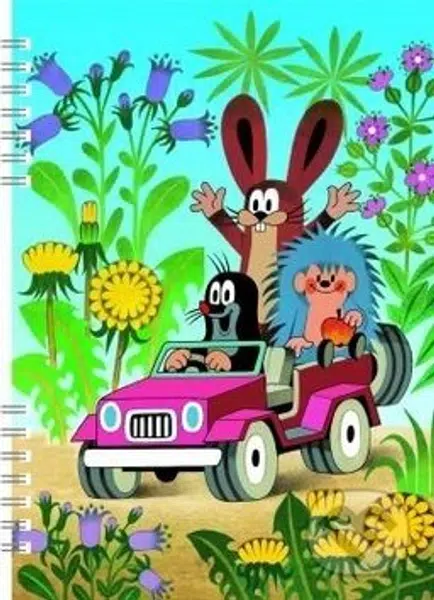 Školní zápisník Krtek A5