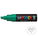 Posca akrylový popisovač PC-8K, 8 mm, zelená (se širokým, seříznutým hrotem)