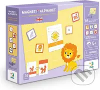 Anglická abeceda 139 dílků (Magnetická hra) - hra z kategorie Vzdělávací hry