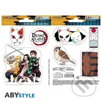 Demon Slayer samolepky - 2 aršíky
