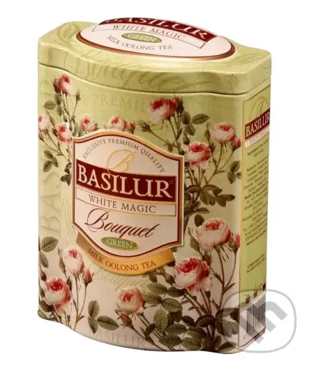 Green White magic (Pravý ceylónsky sypaný čaj v luxusnom plechovom obale)