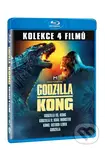 Godzilla a Kong kolekce (4 BD) - film z kategorie Akční sci-fi