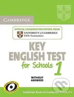 Cambridge Key English Test for Schools 1 Student´s Book without answers - kniha z kategorie Jazykové učebnice a slovníky