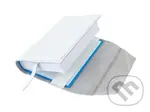 Variabilný obal so záložkou: Bíla vzorovaná
