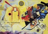 Jaune, Rouge, Bleu - puzzle z kategorie Umělecké