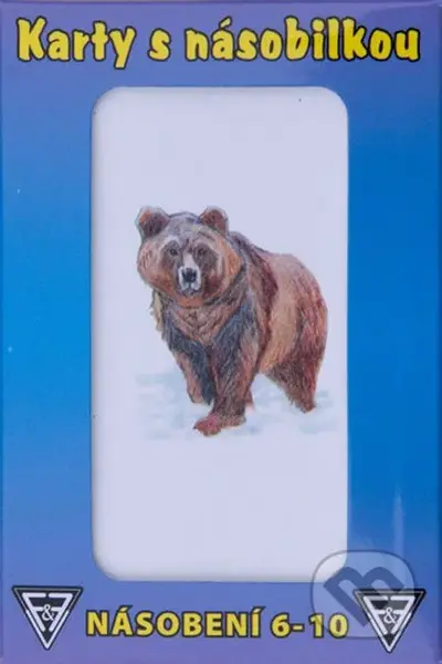 Karty s násobilkou (Násobení 6-10) - Dobruška Flösslerová