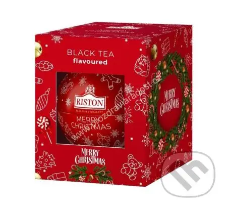 RISTON Merry Christmas v plechové kouli (40g)