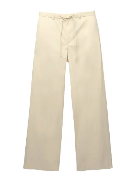 Pull&Bear Nohavice  svetložltá