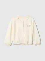 GAP Baby mikinový kardigan - Holky