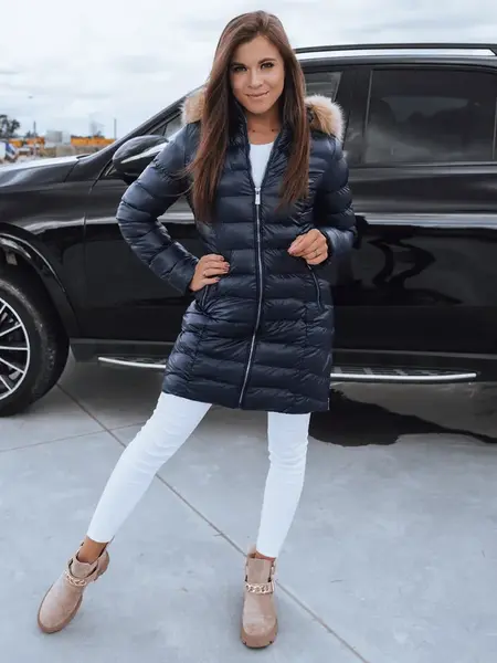 Dámská bunda REBECCA modrá Dstreet