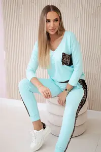 Set s motivem pantera máta