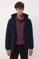 Bunda Medicine pánská, tmavomodrá barva, přechodná