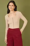 Yumi Kardigán  béžová