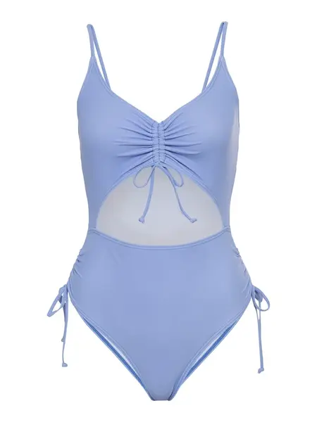 LSCN by LASCANA Jednodielne plavky 'Gina'  dymovo modrá