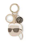 Karl Lagerfeld Prívesky na kľúče 'IKON'  zlatá / čierna / biela