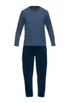 CECEBA Dlhé pyžamo  námornícka modrá / námornícka modrá