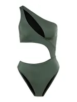 LSCN by LASCANA Jednodielne plavky 'Monokini Nele'  olivová