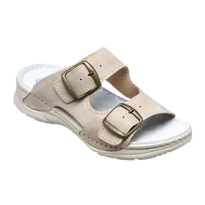 SANTÉ Dámské pantofle D/10/S12/SP ŠEDÁ v.37