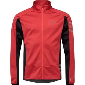 Klimatex MADRI Pánská větruodolná cyklistická bunda, červená, velikost XXXL