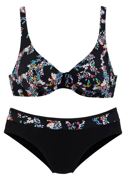 PETITE FLEUR Bikiny  zmiešané farby / čierna
