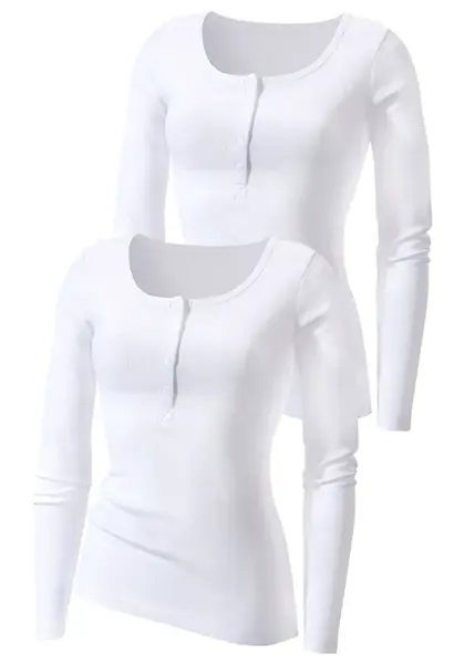 H.I.S Tričko  biela