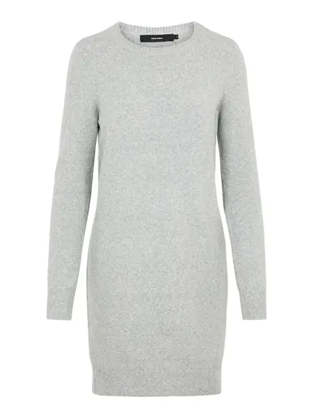 VERO MODA Pletené šaty 'VMDoffy'  svetlosivá