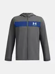 Chlapecká bunda Under Armour UA Sportstyle Windbreaker-GRY - Kluci