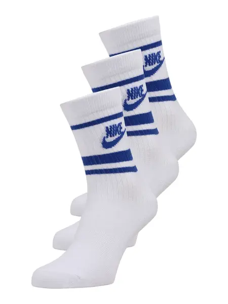 Nike Sportswear Ponožky 'Everyday Essential'  indigo / biela