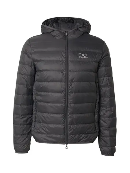 EA7 Emporio Armani Prechodná bunda  sivá / antracitová