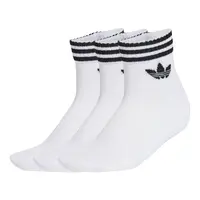 ADIDAS ORIGINALS Ponožky '3-Stripes Ankle 3 Pairs'  čierna / biela