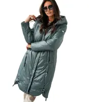 Pri Long elegant women's winter coat insulated delicate sheen REGINA