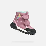 Pink Girls' Shoes for First Steps Geox Trekkyup B AB - Girls