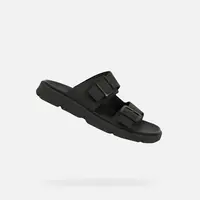 Černé pánské sandály Geox Xand 2S - Pánské