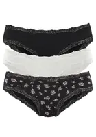 VIVANCE Nohavičky  béžová / čierna / biela