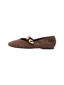 STEVE MADDEN Baleríny s ramienkom 'Poppin'  hnedá