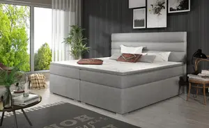 Boxspring Softy Rozměr: 160 x 200 cm, látka: Sawana 21