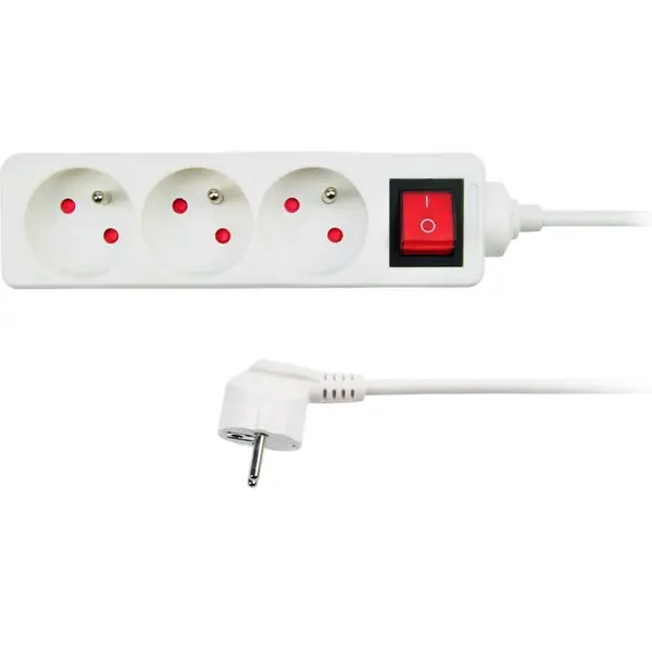 Predlžovací kábel 10m/3z+V PK103V