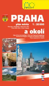 Praha plán města 1 : 20 000 a okolí /2026/
