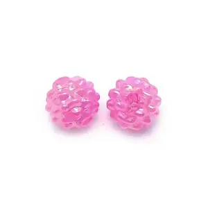 Opaque Acrylic Waxberry Beads